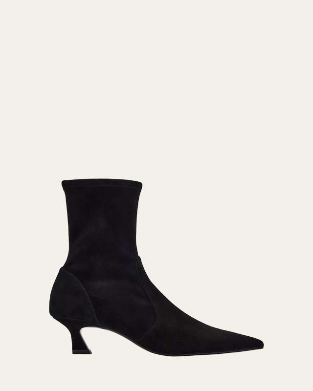 50mm Vinnie Suede Stretch Booties